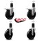 Service Caster 5'' Phenolic Swivel 1-5/8'' Expand Stem Caster Set 2 Total Lock Brakes, 4PK SCC-EXTTL20S514-PHS-2-S-2-158 - alternate 5